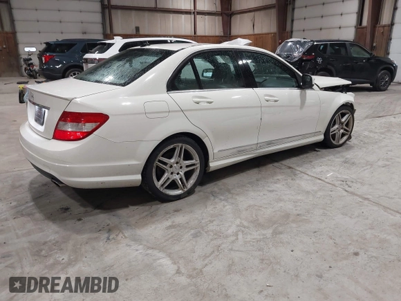 2009 Mercedes-Benz C 350 Sport with VIN WDDGF56X49F254759, listed as a IAAI auction lot 42026941 with 163,688 mi miles and . Bid and sale history available at DreamBid. Image 4.