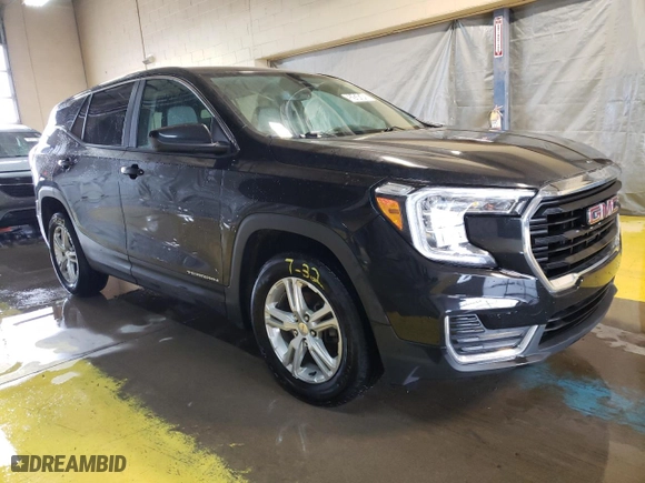 2022 GMC Terrain SLE with VIN 3GKALTEV8NL172647, listed as a Copart auction lot 52434345 with 236,584 mi miles and Clean Title. Bid and sale history available at carsss.com. Image 4.