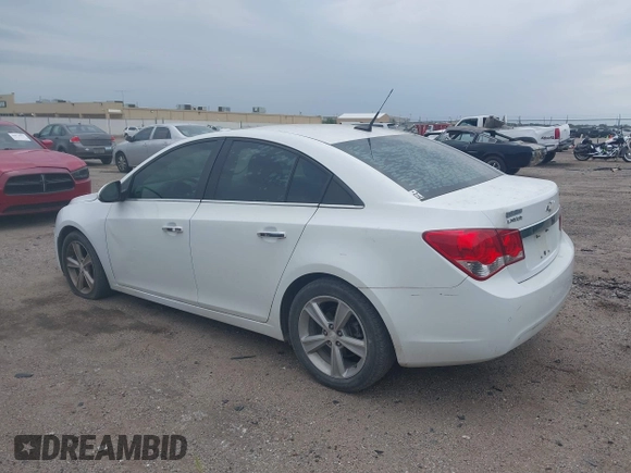 2012 Chevrolet Cruze 2LT with VIN 1G1PG5SC8C7253389, listed as a IAAI auction lot 40073939 with 163,742 mi miles and . Bid and sale history available at DreamBid. Image 3.
