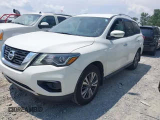 2020 Nissan Pathfinder S with VIN 5N1DR2AN9LC633091, listed as a IAAI auction lot 42595822 with 73,150 mi miles and . Bid and sale history available at DreamBid. Image 2.