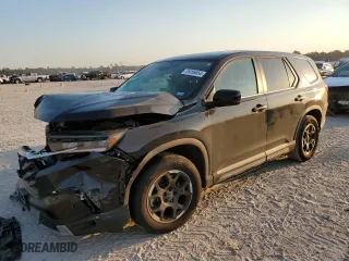 2024 Honda Pilot EX-L 8 Passenger with VIN 5FNYG2H43RB009145, listed as a Copart auction lot 75356654 with 15,972 mi miles and Salvage Title. Bid and sale history available at carsss.com. Image 1.