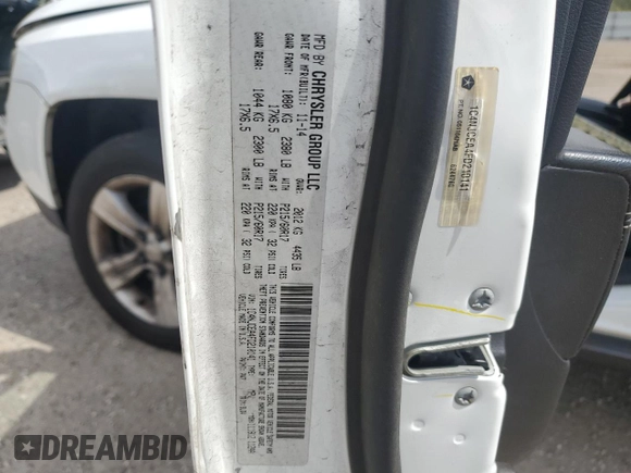 2015 Jeep Compass High Altitude Edition with VIN 1C4NJCEA4FD210141, listed as a Copart auction lot 46783525 with 123,815 mi miles and Salvage Title. Bid and sale history available at carsss.com. Image 14.