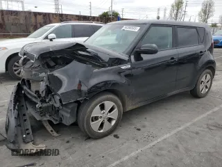 2016 Kia Soul with VIN KNDJN2A2XG7334328, listed as a Copart auction lot 50390505 with 123,276 mi miles and Salvage Title. Bid and sale history available at carsss.com. Image 1.