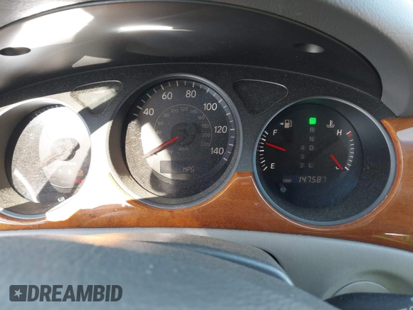 2005 Lexus ES 350 with VIN JTHBA30G355067804, listed as a IAAI auction lot 42171447 with 147,587 mi miles and . Bid and sale history available at DreamBid. Image 7.