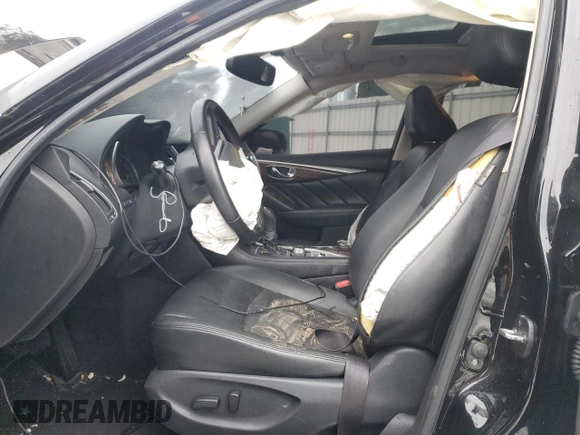 2018 Infiniti Q50 Luxe with VIN JN1EV7AR2JM444975, listed as a Copart auction lot 45145505 with 100,570 mi miles and Salvage Title. Bid and sale history available at carsss.com. Image 7.
