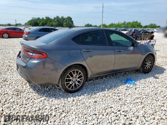 2015 Dodge Dart GT with VIN 1C3CDFEB9FD277668, listed as a Copart auction lot 56960145 with 162,124 mi miles and Salvage title. Bid and sale history available at DreamBid. Image 3.