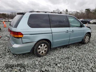 2003 Honda Odyssey EX-L with VIN 5FNRL18913B134321, listed as a Copart auction lot 44525465 with 254,666 mi miles and Salvage Title. Bid and sale history available at DreamBid. Image 3.