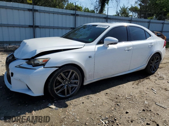 2014 Lexus IS 350 with VIN JTHBE1D24E5006484, listed as a Copart auction lot 60309865 with 160,345 mi miles and Salvage title. Bid and sale history available at DreamBid. Image 1.