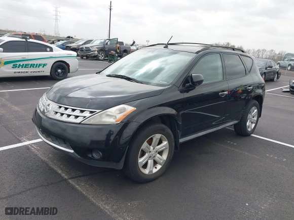 2006 Nissan Murano SL with VIN JN8AZ08T36W422119, listed as a IAAI auction lot 41842089 with 173,749 mi miles. Bid and sale history available at carsss.com. Image 2.