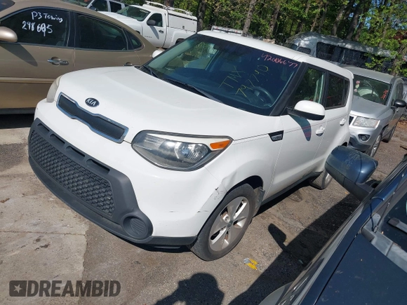 2015 Kia Soul with VIN KNDJN2A22F7797790, listed as a IAAI auction lot 42006677 with 212,719 mi miles and . Bid and sale history available at DreamBid. Image 2.
