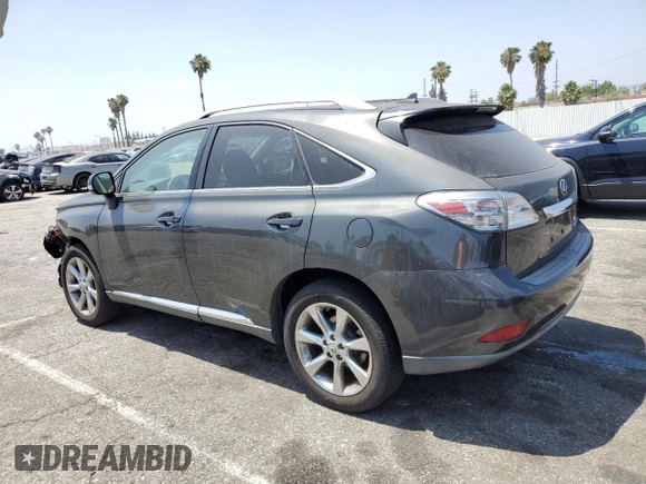 2011 Lexus RX 350 with VIN 2T2ZK1BA0BC043304, listed as a Copart auction lot 61614735 with 77,469 mi miles and Salvage title. Bid and sale history available at DreamBid. Image 2.