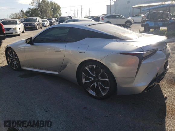 2021 Lexus LC 500h with VIN JTHAP5AY1MA103976, listed as a Copart auction lot 74174914 with Not provided miles and Non repairable. Bid and sale history available at DreamBid. Image 2.