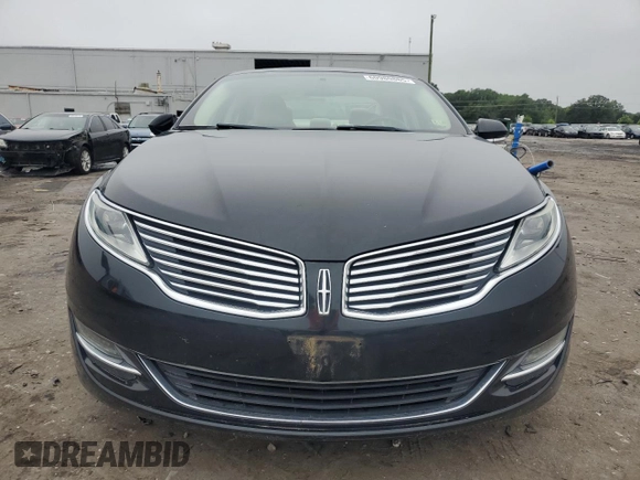 2014 Lincoln MKZ with VIN 3LN6L2J97ER817852, listed as a Copart auction lot 60980885 with 77,194 mi miles and Salvage title. Bid and sale history available at DreamBid. Image 5.
