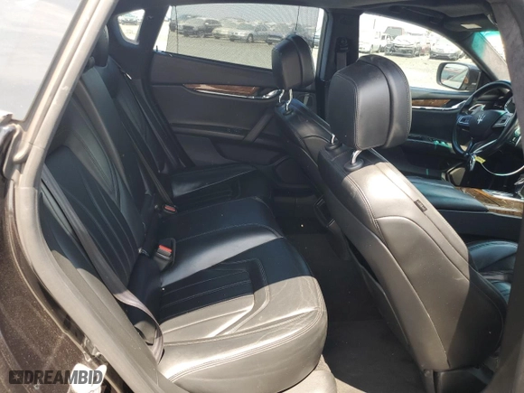 2014 Maserati Quattroporte S Q4 with VIN ZAM56RRAXE1082630, listed as a Copart auction lot 59699864 with 81,535 mi miles and Salvage Title. Bid and sale history available at carsss.com. Image 10.