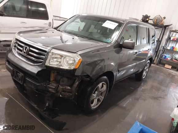 2014 Honda Pilot EX-L with VIN 5FNYF4H53EB009809, listed as a IAAI auction lot 41785638 with 319,878 mi miles. Bid and sale history available at carsss.com. Image 18.