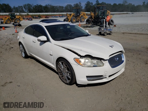 2009 Jaguar XF with VIN SAJWA07C691R40660, listed as a Copart auction lot 69021284 with Not Provided miles and Salvage Title. Bid and sale history available at DreamBid. Image 4.