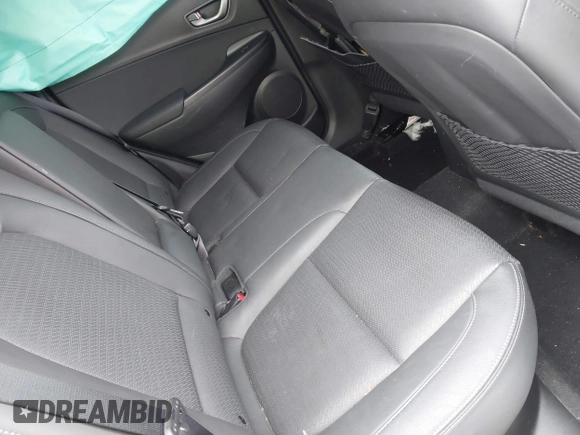 2019 Hyundai Kona Limited with VIN KM8K33A58KU240609, listed as a IAAI auction lot 41272652 with 123,045 mi miles. Bid and sale history available at carsss.com. Image 8.