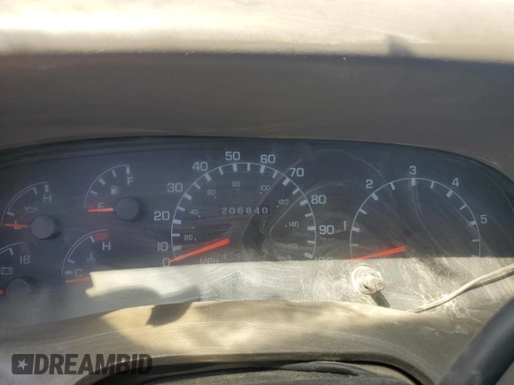 2000 Ford F-250 XL with VIN 1FTNX21S6YED26896, listed as a Copart auction lot 78841974 with 206,840 mi miles and Salvage title. Bid and sale history available at DreamBid. Image 9.