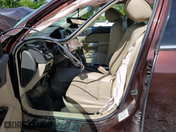 2012 Ford Fusion SEL with VIN 3FAHP0JA4CR192801, listed as a Copart auction lot 57425405 with 226,575 mi miles and Salvage title. Bid and sale history available at DreamBid. Image 7.