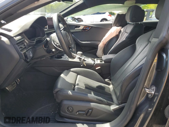 2019 Audi A5 Sportback Premium Plus с VIN WAUENCF57KA034264, выставлен на аукционе Copart как лот 55860055 с пробегом 24 803 миль миль и Списание • Salvage title. История ставок и продаж доступна на DreamBid. Изображение 7.