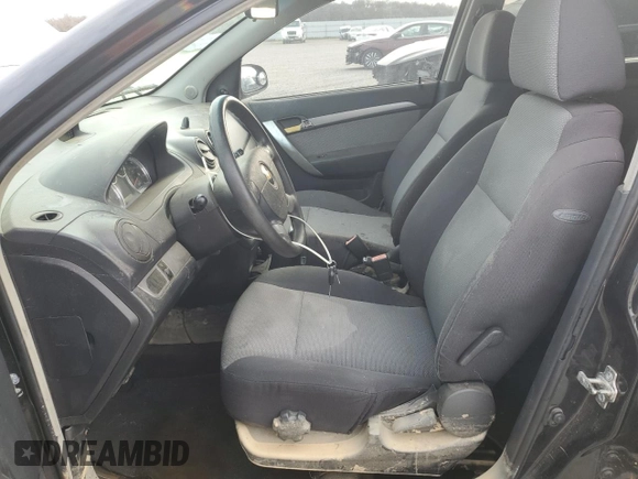 2009 Chevrolet Aveo 1LT z VIN KL1TD66E69B650192, wystawiony jako Copart lot #44943995 z przebiegiem 102 373 mil mil oraz Szkoda całkowita • Salvage title. Historia ofert i sprzedaży dostępna na DreamBid. Obrazek 7.