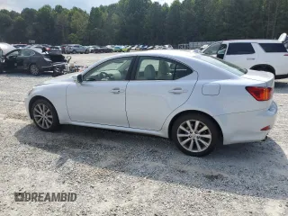 2009 Lexus IS 250 with VIN JTHCK262995034402, listed as a Copart auction lot 57380955 with 152,563 mi miles and Salvage title. Bid and sale history available at DreamBid. Image 2.