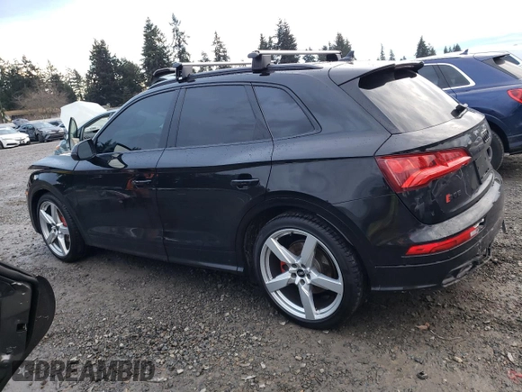 2020 Audi SQ5 Premium Plus with VIN WA1B4AFY6L2053207, listed as a Copart auction lot 82851853 with 50,085 mi miles and . Bid and sale history available at DreamBid. Image 2.