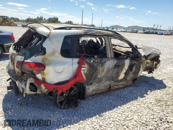 2017 Volkswagen Tiguan S with VIN WVGBV7AXXHK022842, listed as a Copart auction lot 70406514 with 100,337 mi miles and Salvage Title. Bid and sale history available at DreamBid. Image 3.