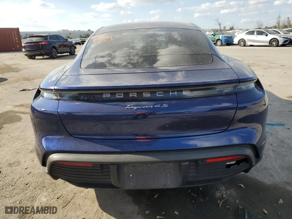 2020 Porsche Taycan 4S with VIN WP0AB2Y17LSA53362, listed as a Copart auction lot 44317525 with 0 mi miles and Non Repairable. Bid and sale history available at carsss.com. Image 6.