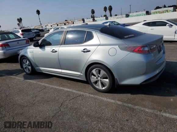 2014 Kia Optima Hybrid EX with VIN KNAGN4AD8E5067462, listed as a Copart auction lot 75878414 with 0 mi miles and Salvage Title. Bid and sale history available at carsss.com. Image 2.