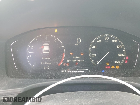 2024 Honda Civic Sport with VIN 2HGFE2F56RH567575, listed as a Copart auction lot 47966245 with 14,998 mi miles and Salvage Title. Bid and sale history available at DreamBid. Image 9.