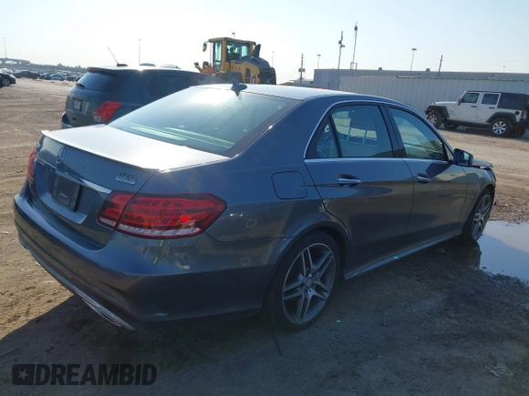 2016 Mercedes-Benz E 350 Sport with VIN WDDHF5KB5GB219750, listed as a IAAI auction lot 41684373 with 141,595 mi miles and . Bid and sale history available at DreamBid. Image 4.