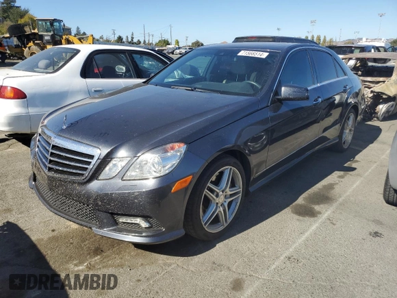 2011 Mercedes-Benz E 550 Luxury with VIN WDDHF7CB7BA301181, listed as a Copart auction lot 71566514 with 88,839 mi miles and Salvage Title. Bid and sale history available at DreamBid. Image 1.