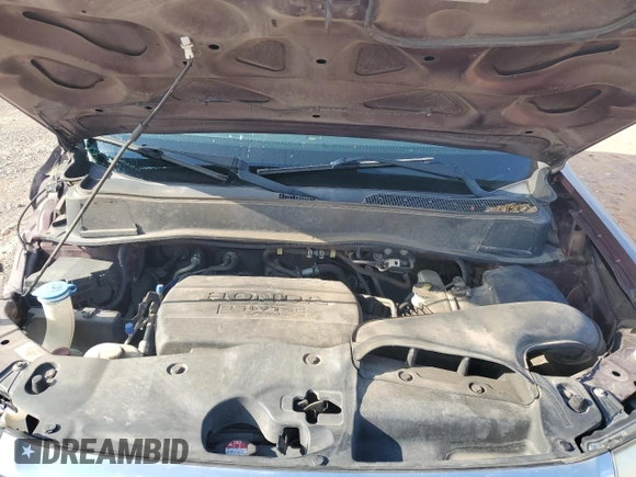 2013 Honda Pilot Touring with VIN 5FNYF4H90DB041747, listed as a Copart auction lot 60034275 with Not provided miles and Salvage title. Bid and sale history available at DreamBid. Image 12.