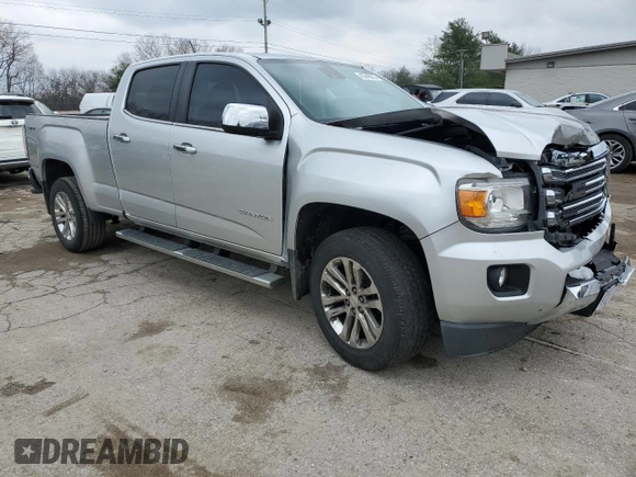 2015 GMC Canyon 4WD SLT with VIN 1GTG6CE33F1183608, listed as a Copart auction lot 45346075 with 96,881 mi miles and Salvage Title. Bid and sale history available at carsss.com. Image 4.