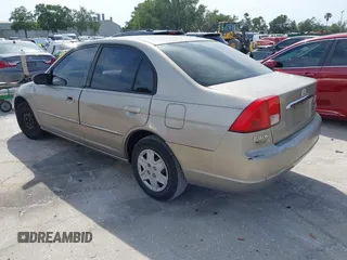 2003 Honda Civic LX with VIN 2HGES16593H548802, listed as a IAAI auction lot 42090646 with 249,595 mi miles and . Bid and sale history available at DreamBid. Image 3.