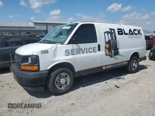 2017 Chevrolet Express Cargo z VIN 1GCWGAFF9H1342804, wystawiony jako Copart lot #65821995 z przebiegiem 199 140 mil mil oraz Czysty tytuł • Clean title. Historia ofert i sprzedaży dostępna na DreamBid. Obrazek 1.