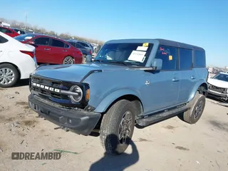 2023 Ford Bronco with VIN 1FMEE5BP8PLB10748, listed as a IAAI auction lot 41132819 with 1 mi miles. Bid and sale history available at carsss.com. Image 17.
