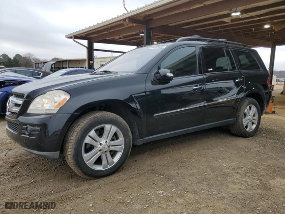2007 Mercedes-Benz GL-Class with VIN 4JGBF22E37A202343, listed as a Copart auction lot 48902565 with 210,802 mi miles and Salvage Title. Bid and sale history available at carsss.com. Image 1.