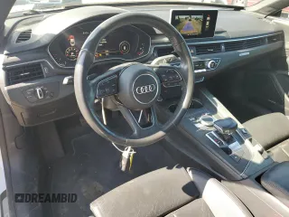 2018 Audi A5 Premium Plus with VIN WAUTNAF59JA047348, listed as a Copart auction lot 51095795 with 93,604 mi miles and Salvage Title. Bid and sale history available at DreamBid. Image 8.