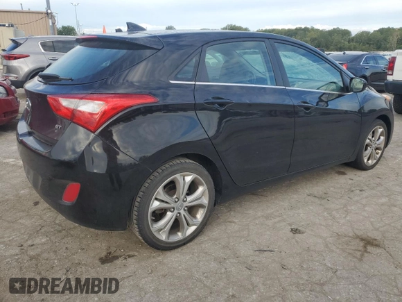 2013 Hyundai Elantra GT with VIN KMHD35LE0DU131291, listed as a Copart auction lot 70772334 with 54,428 mi miles and Salvage Title. Bid and sale history available at carsss.com. Image 3.