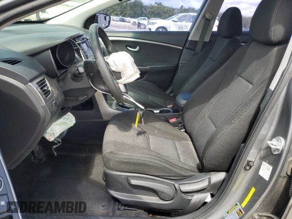 2017 Hyundai Elantra GT with VIN KMHD35LH4HU374957, listed as a Copart auction lot 70082604 with 73,066 mi miles and Salvage Title. Bid and sale history available at carsss.com. Image 7.