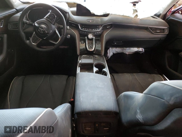 2023 Acura TLX Advance with VIN 19UUB6F68PA004538, listed as a Copart auction lot 66206275 with Not provided miles and Salvage title. Bid and sale history available at DreamBid. Image 8.