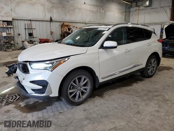2019 Acura RDX Technology with VIN 5J8TC2H5XKL011039, listed as a Copart auction lot 61411585 with 142,011 mi miles and Salvage title. Bid and sale history available at DreamBid. Image 1.