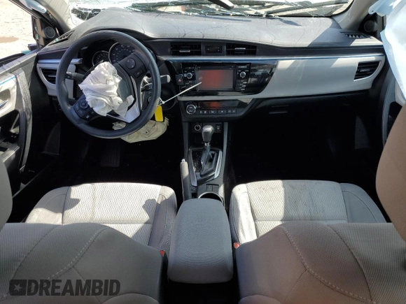 2016 Toyota Corolla L with VIN 5YFBURHE1GP431111, listed as a Copart auction lot 53712075 with 34,534 mi miles and Salvage Title. Bid and sale history available at DreamBid. Image 8.