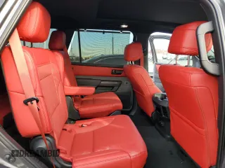 2025 Toyota Sequoia SR5 with VIN 7SVAAABA5SX053838, listed as a Copart auction lot 43636405 with 1,553 mi miles and Salvage Title. Bid and sale history available at carsss.com. Image 11.