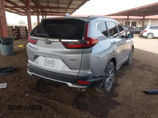 2022 Honda CR-V Touring with VIN 2HKRW2H90NH639932, listed as a IAAI auction lot 41909286 with 38,389 mi miles. Bid and sale history available at carsss.com. Image 4.