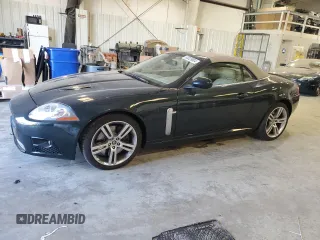 2008 Jaguar XK with VIN SAJWA44C689B23526, listed as a Copart auction lot 83029804 with 82,939 mi miles and Salvage Title. Bid and sale history available at carsss.com. Image 1.