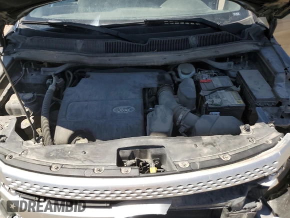 2012 Ford Explorer XLT with VIN 1FMHK7D85CGA31869, listed as a Copart auction lot 57462635 with 207,993 mi miles and Salvage title. Bid and sale history available at DreamBid. Image 12.