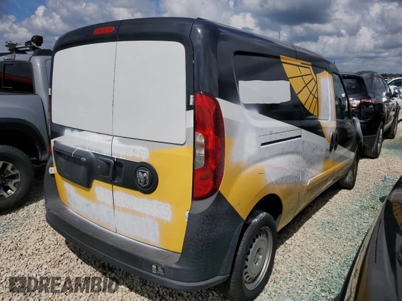 2019 Ram ProMaster City Cargo Tradesman with VIN ZFBHRFAB2K6M68262, listed as a Copart auction lot 70468304 with 62,140 mi miles and Non Repairable. Bid and sale history available at DreamBid. Image 3.